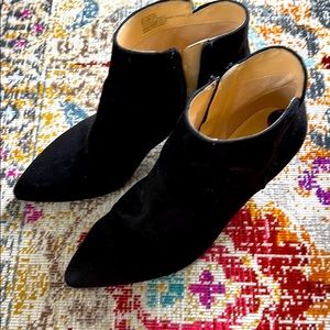 Jessica Simpson kitten heel suede boots